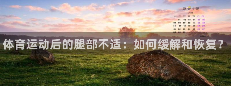 欧亿体育官方正版app集团logo：体育运动后的腿部